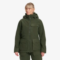 Trace Silent Pro 2L Jacket Damen Deep Depths