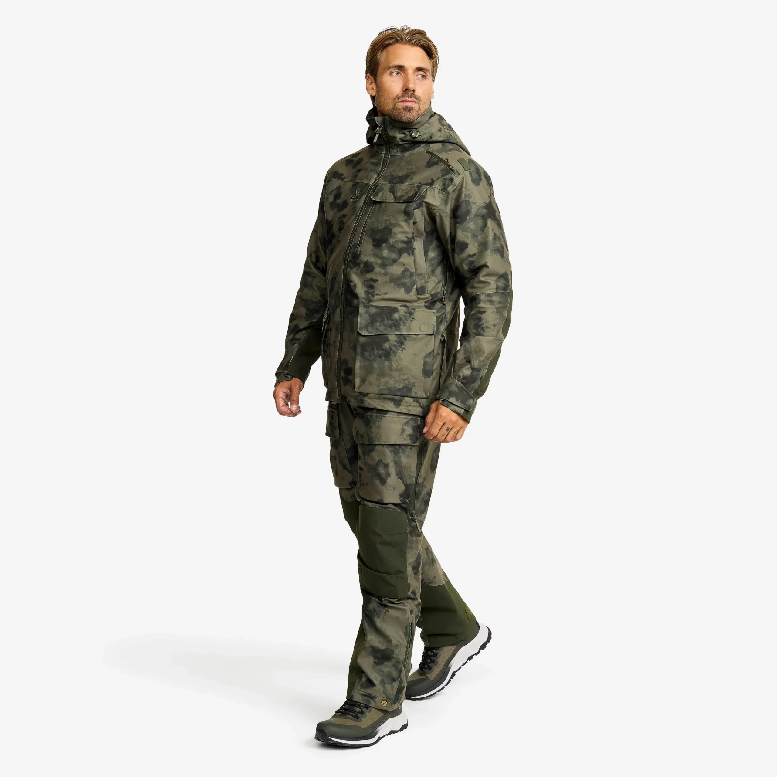 Trace Silent Pro 2L Jacket Herren Camo Deep Depths