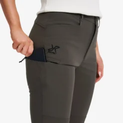Twig High-waist Pants Damen Moss Gray