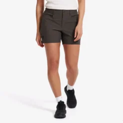 Twig High-waist Shorts Damen Moss Gray