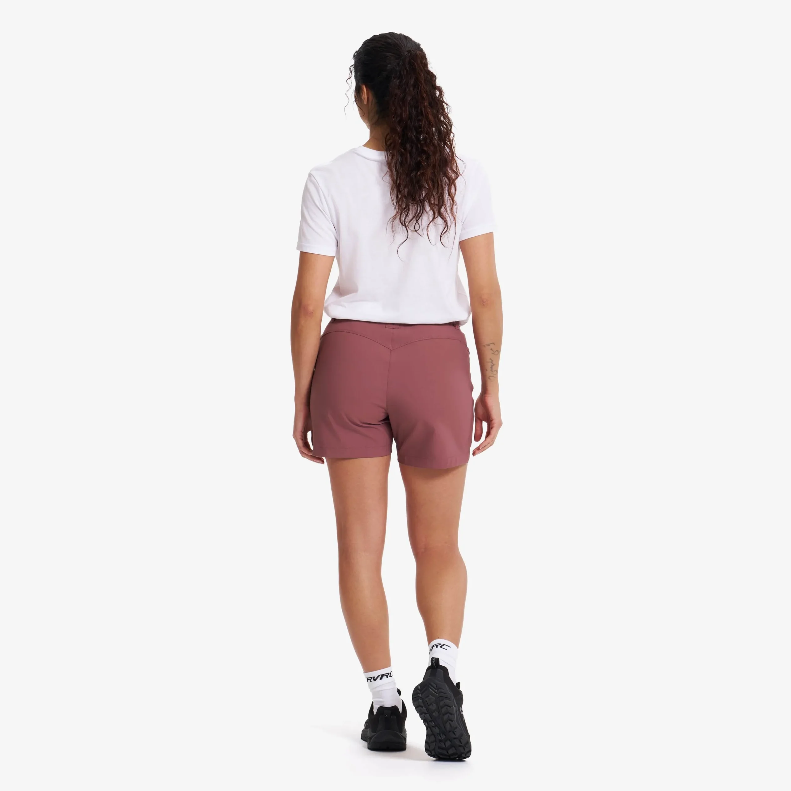 Twig High-waist Shorts Damen Vintage Rose