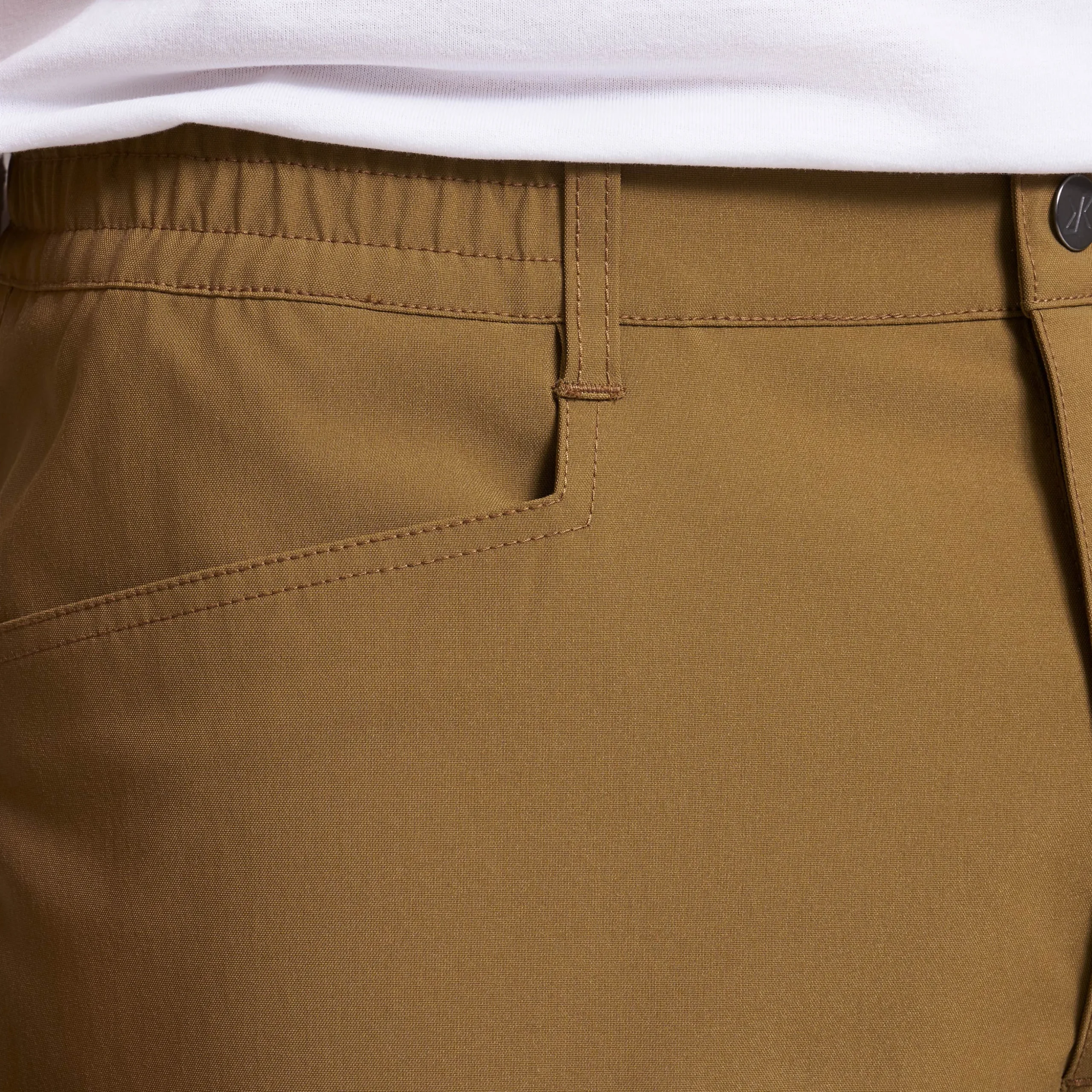 Twig Shorts Herren Kangaroo Brown