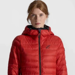 Ultra Down Liner Jacket Damen Aura Red