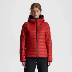 Ultra Down Liner Jacket Damen Aura Red