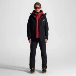 Ultra Down Liner Jacket Damen Aura Red