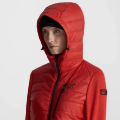 Ultra Hybrid Jacket Damen Aura Red