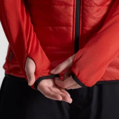 Ultra Hybrid Jacket Damen Aura Red