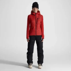 Ultra Hybrid Jacket Damen Aura Red
