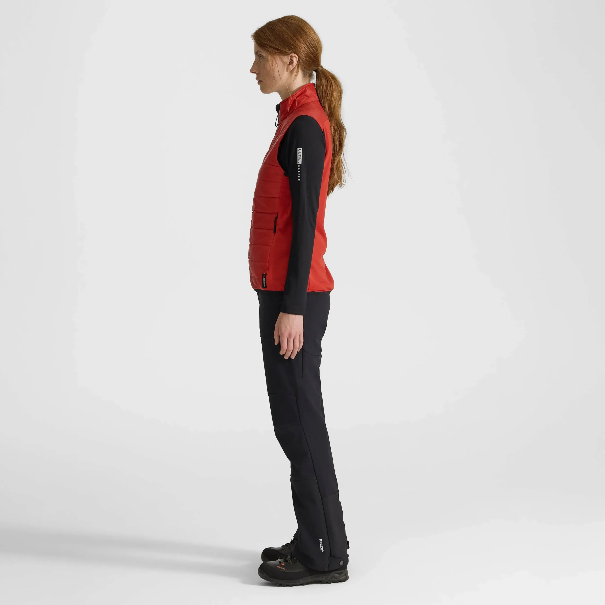 Ultra Hybrid Vest Damen Aura Red