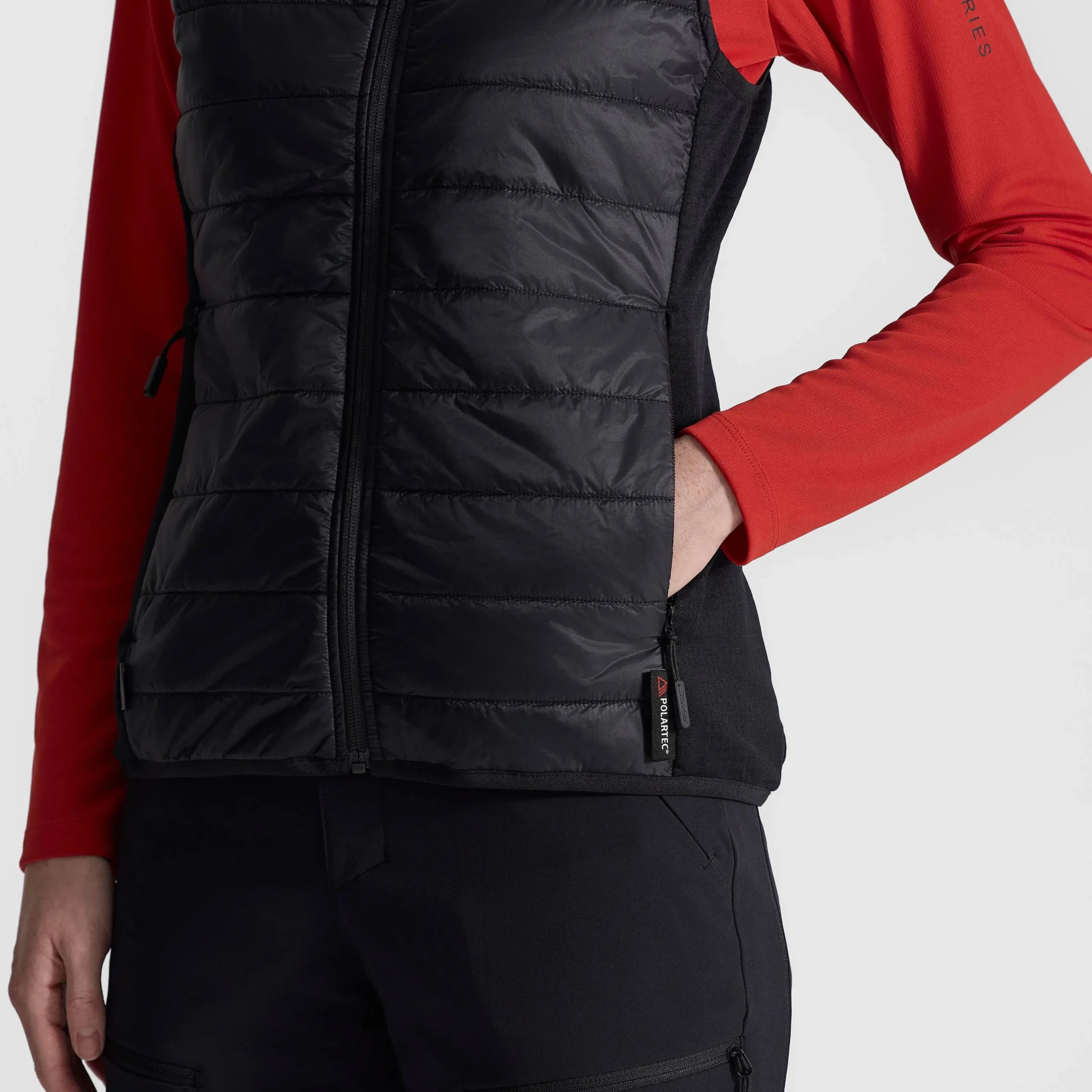 Ultra Hybrid Vest Damen Black