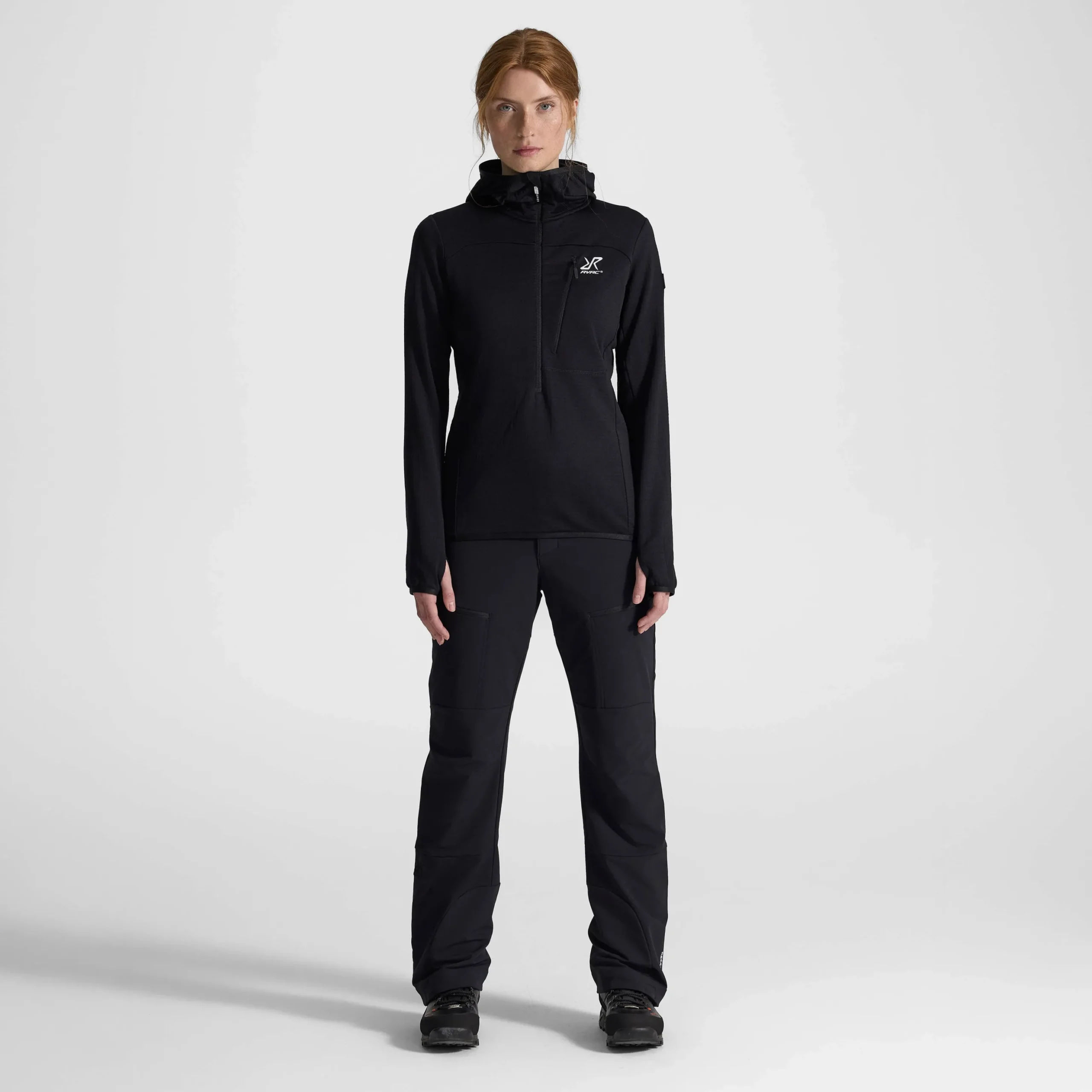 Ultra Light Mid Hood Damen Black