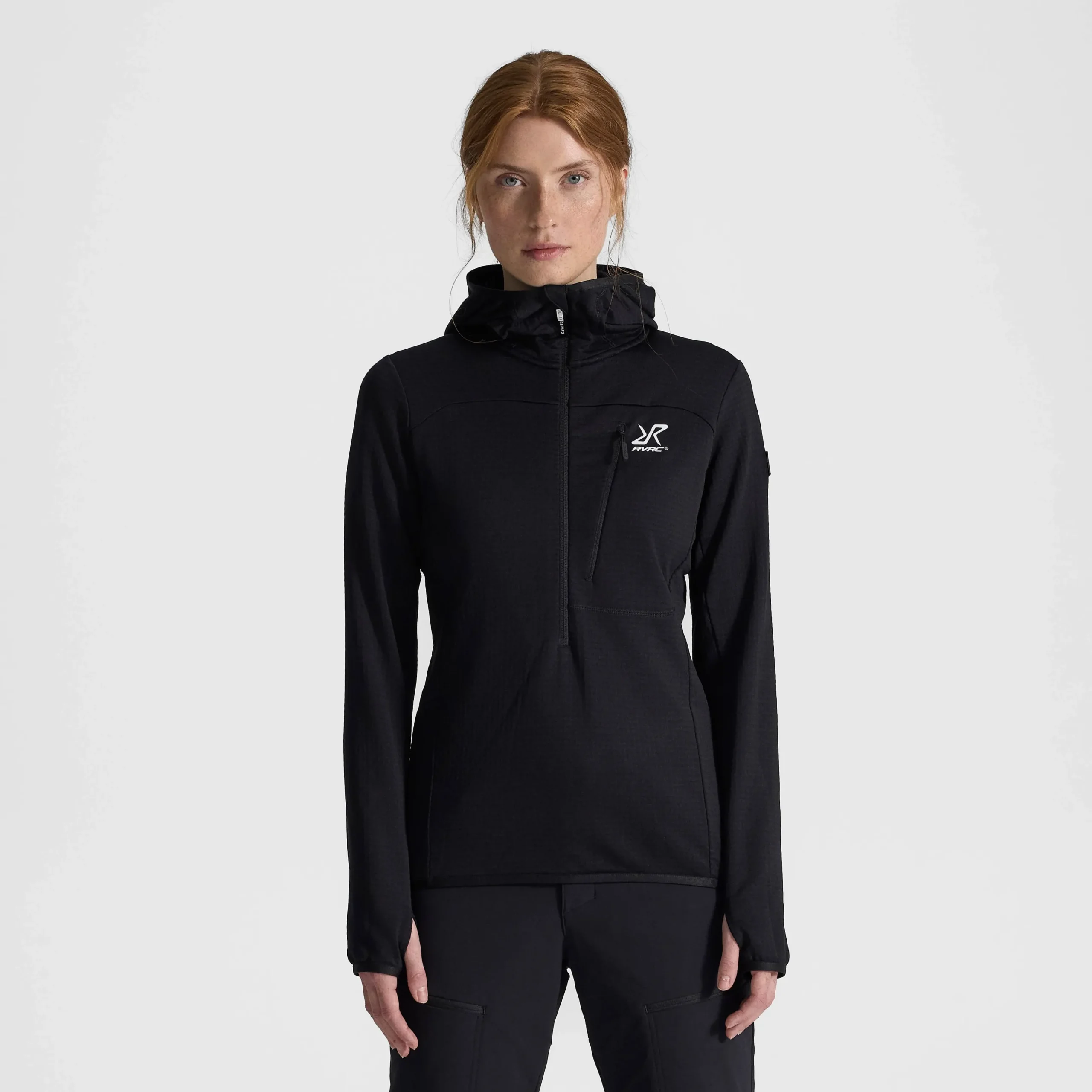 Ultra Light Mid Hood Damen Black