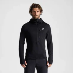 Ultra Light Mid Hood Herren Black