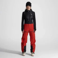 Ultra 3L Shell Bib Damen Aura Red