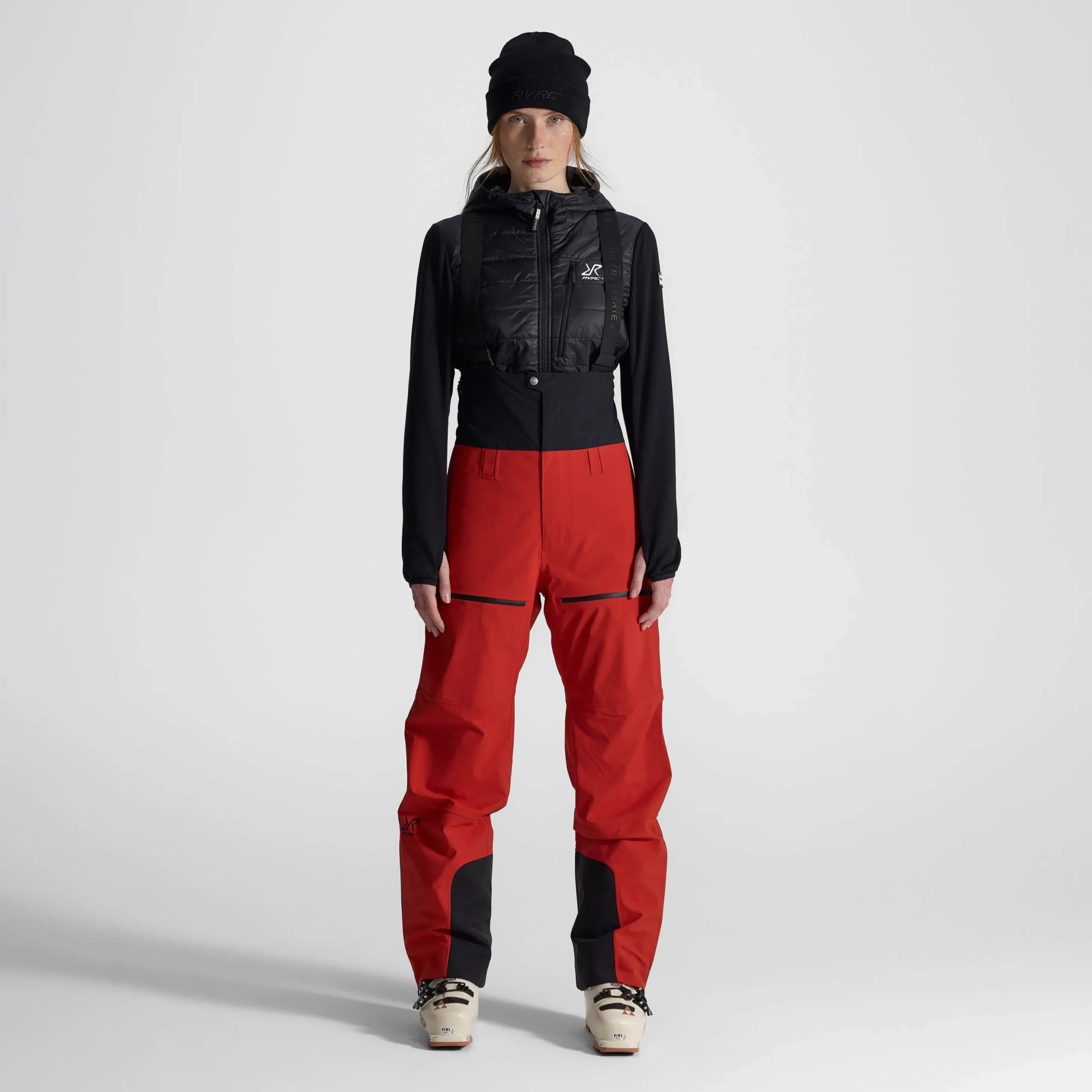 Ultra 3L Shell Bib Damen Aura Red