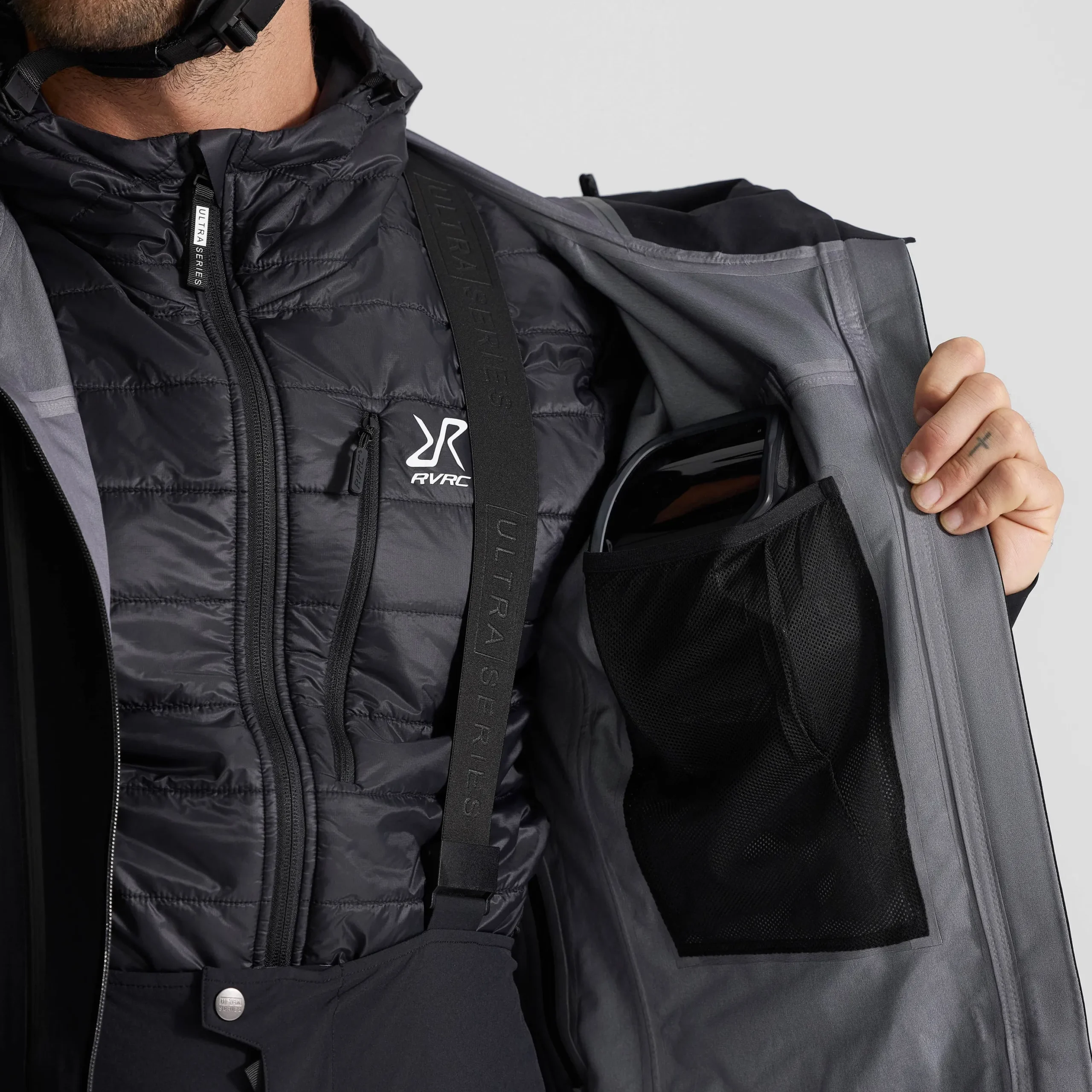 Ultra 3L Shell Jacket Herren Black