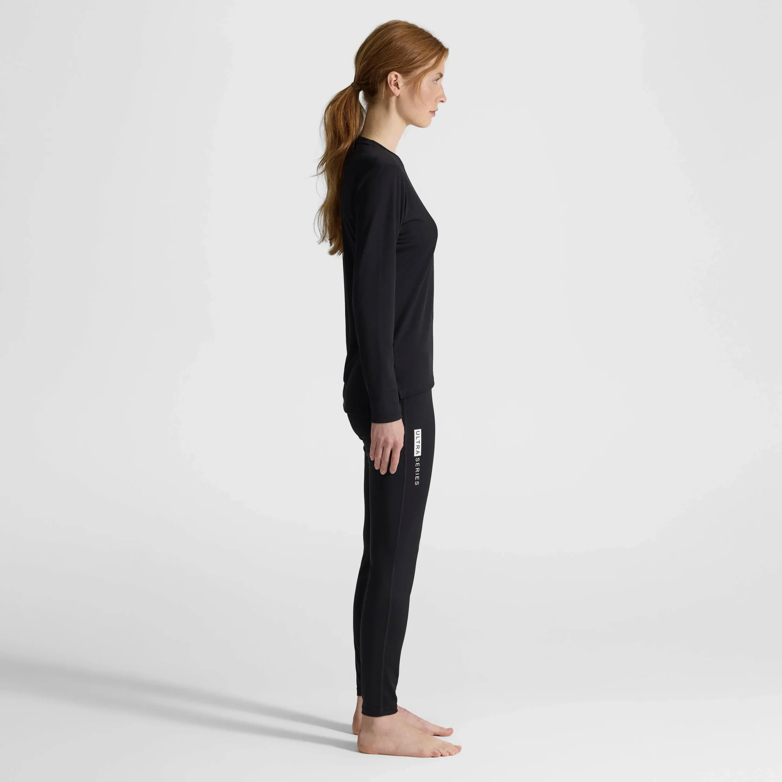 Ultra Technical Base Layer Pants Damen Black