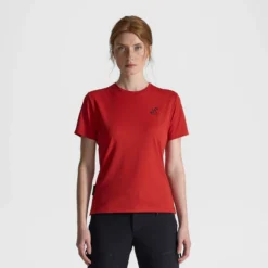 Ultra Technical T-shirt Damen Aura Red