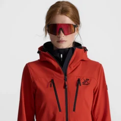 Ultra Trekk-touring Jacket Damen Aura Red