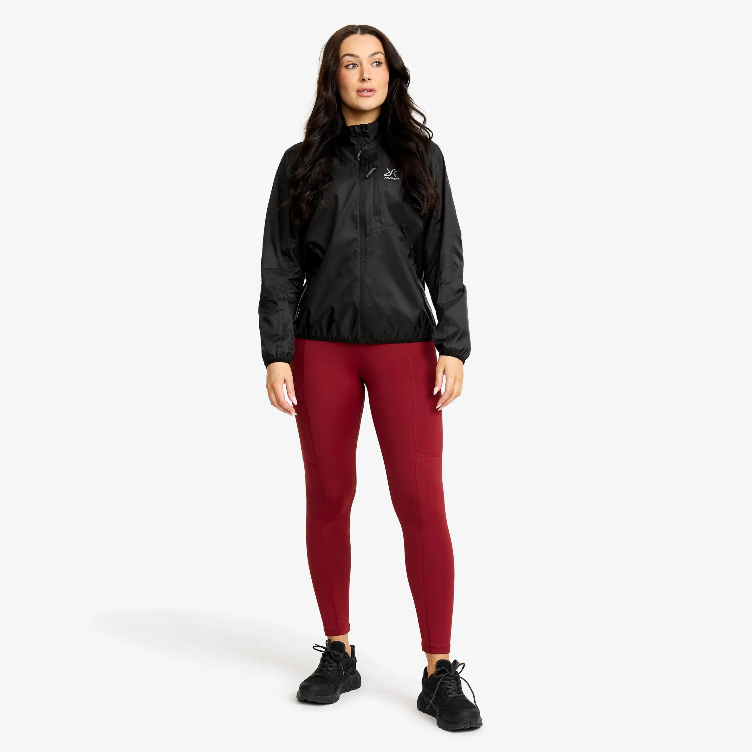 Unit Light Windbreaker Damen Black