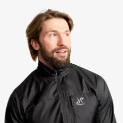 Unit Light Windbreaker Herren Black