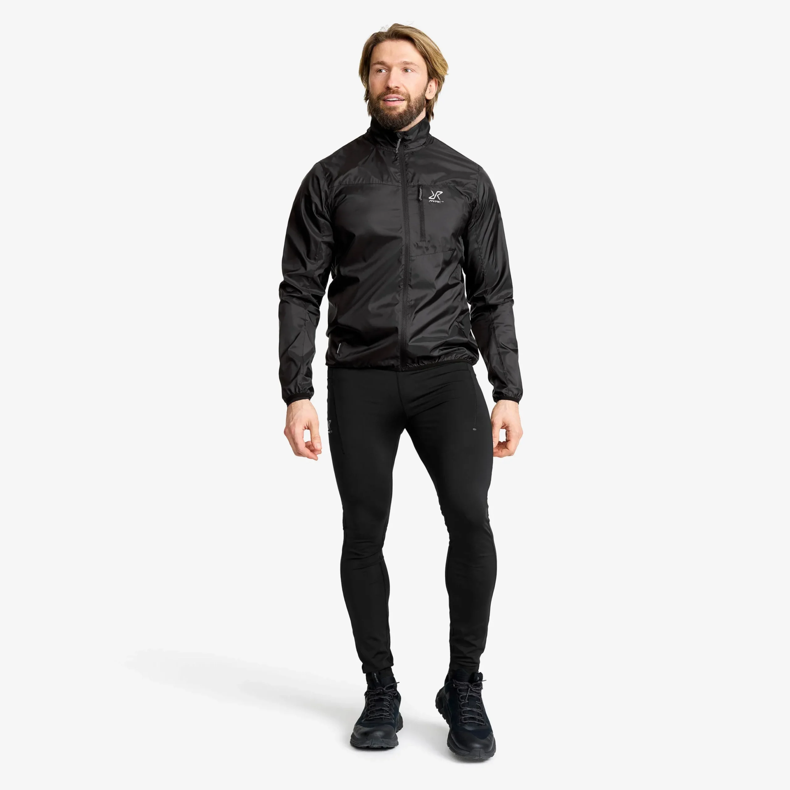 Unit Light Windbreaker Herren Black