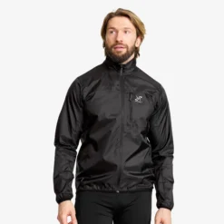 Unit Light Windbreaker Herren Black