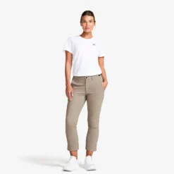 Variety High-waist Cropped Pants Damen Brindle