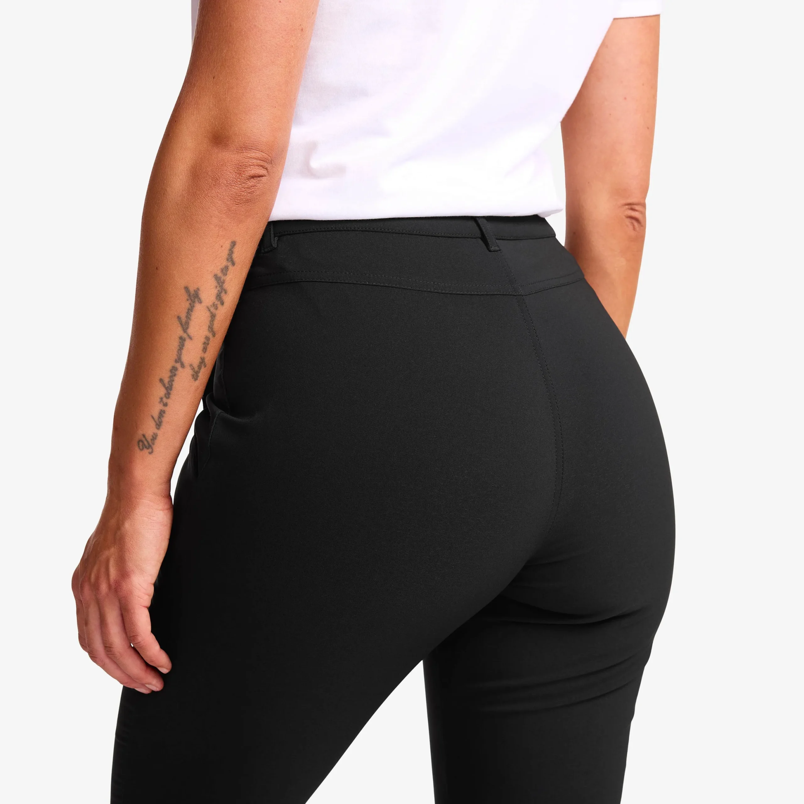 Variety High-waist Cropped Pants Damen Black