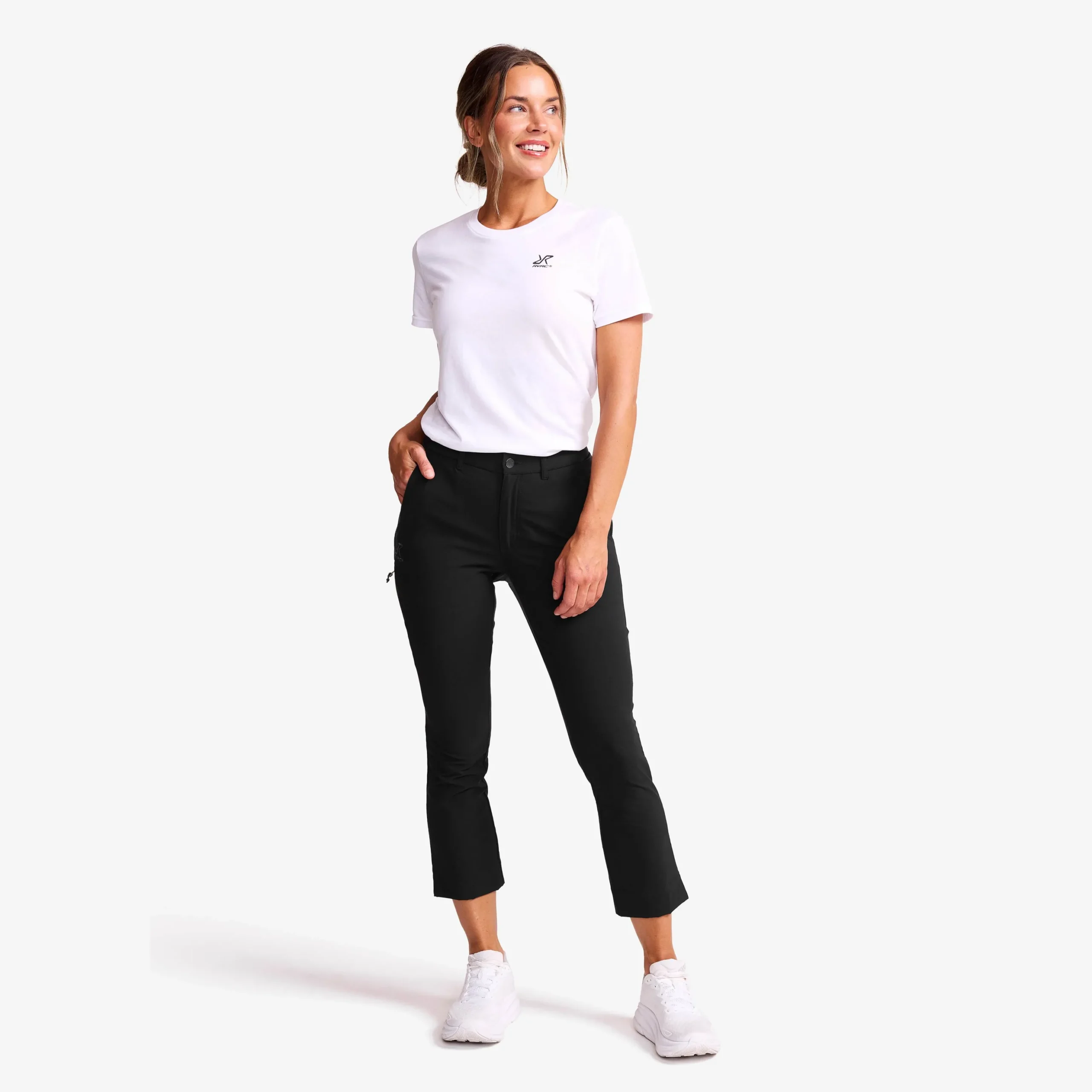 Variety High-waist Cropped Pants Damen Black