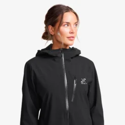 Vector 2L Jacket Damen Black