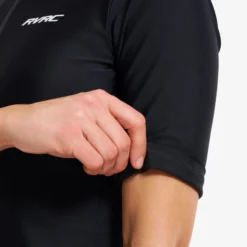 Velo Full-zip Cycling Jersey Damen Black