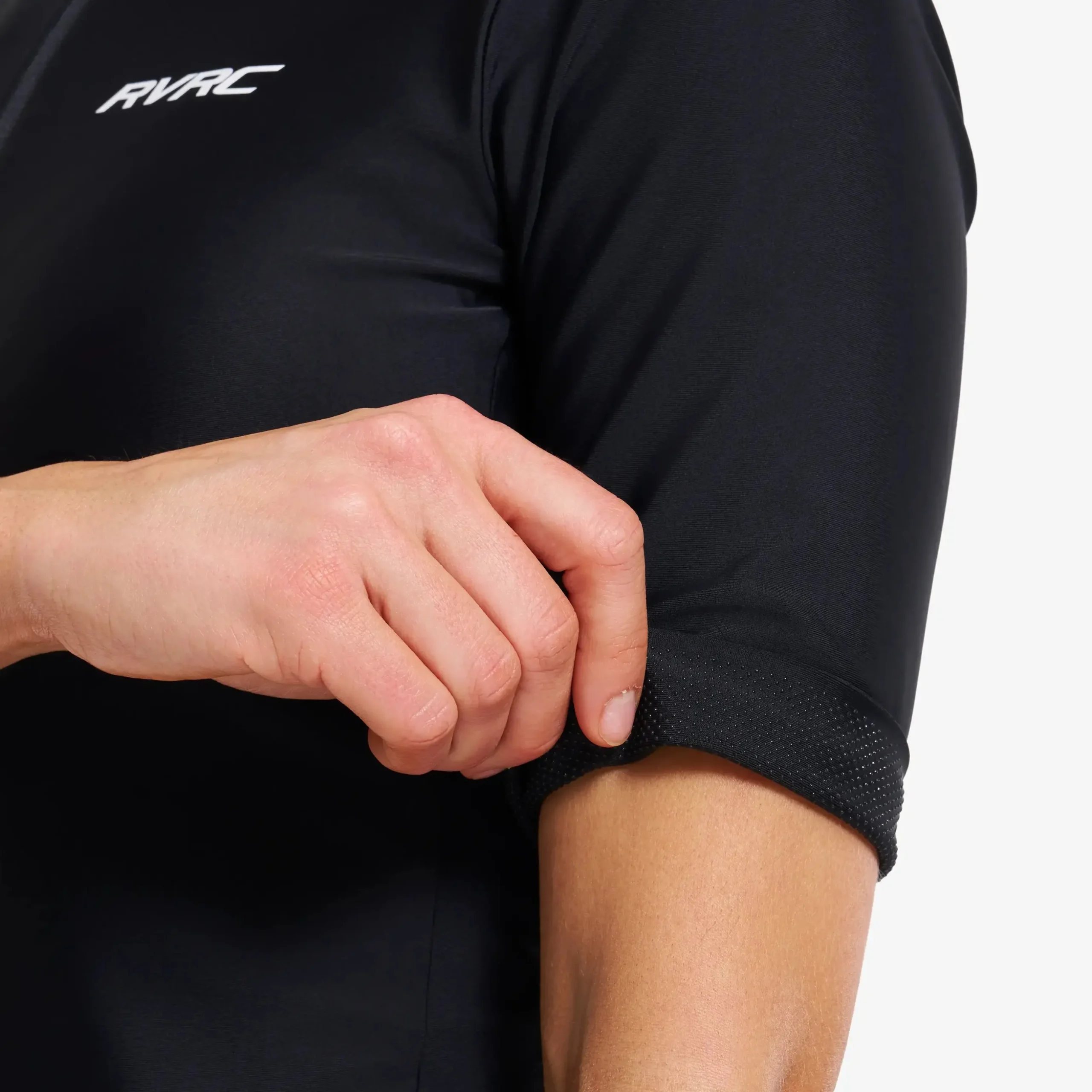 Velo Full-zip Cycling Jersey Damen Black