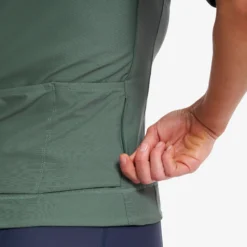 Velo Full-zip Cycling Jersey Damen Balsam Green