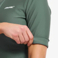 Velo Full-zip Cycling Jersey Damen Balsam Green