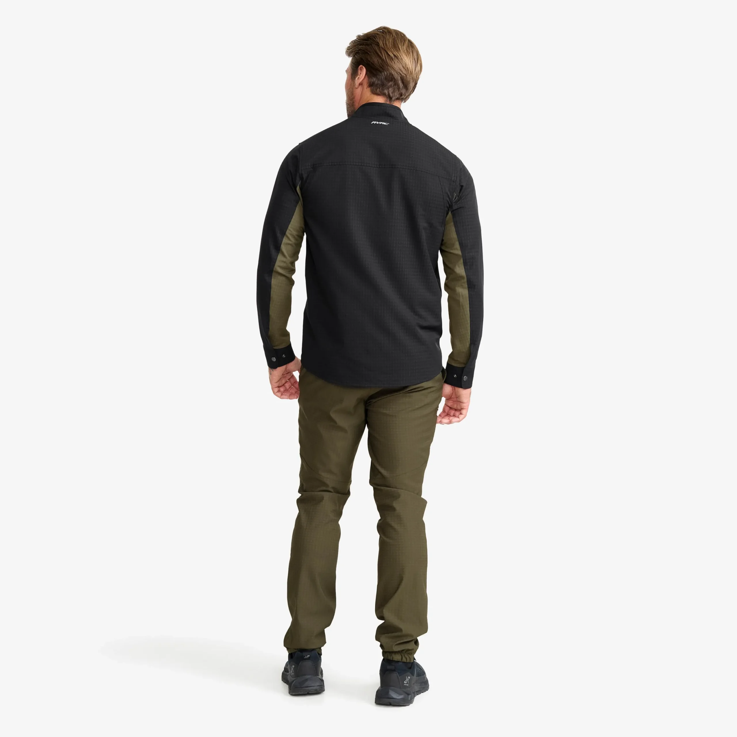 Venture Wind Overshirt Herren Black/Forest Night