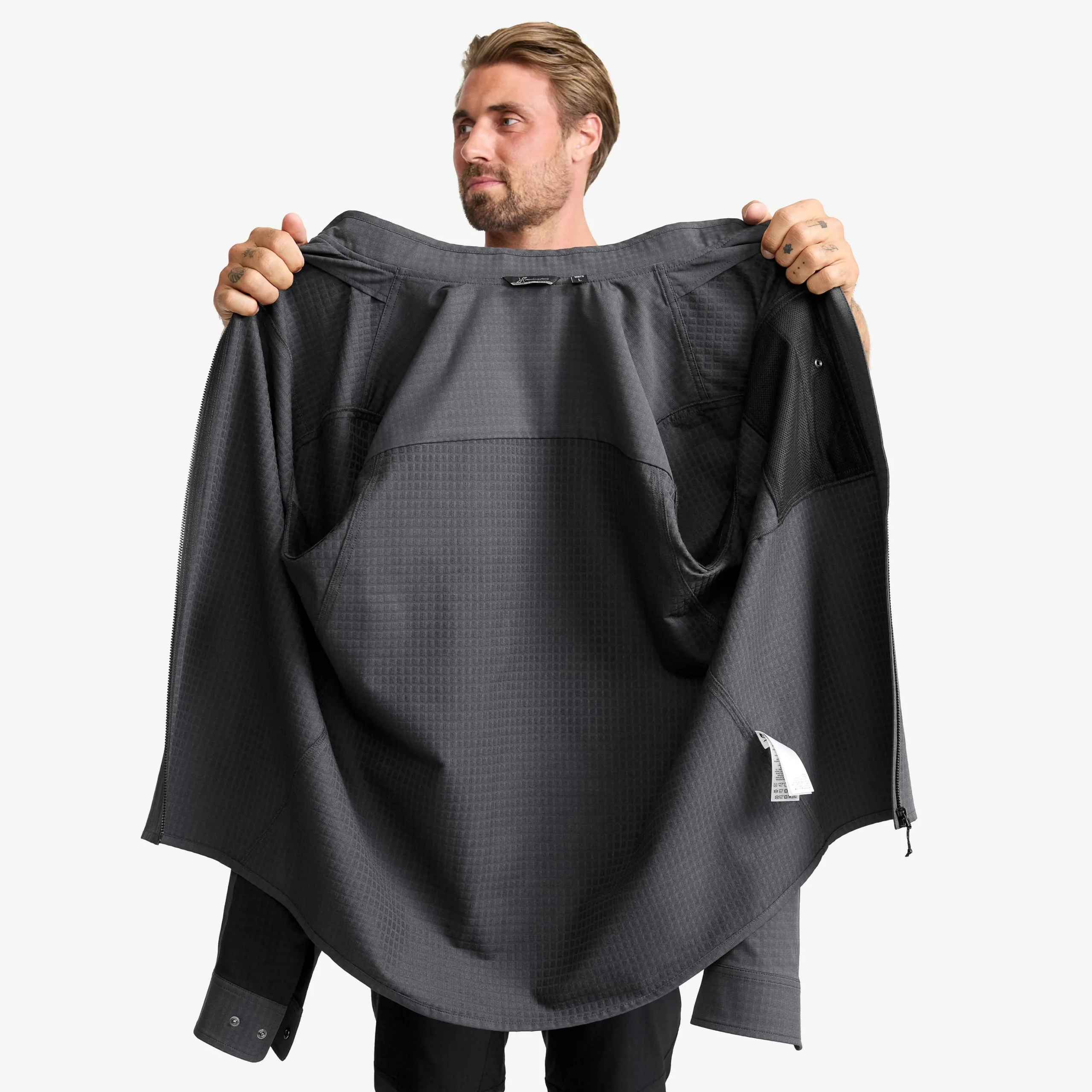Venture Wind Overshirt Herren Anthracite/Black