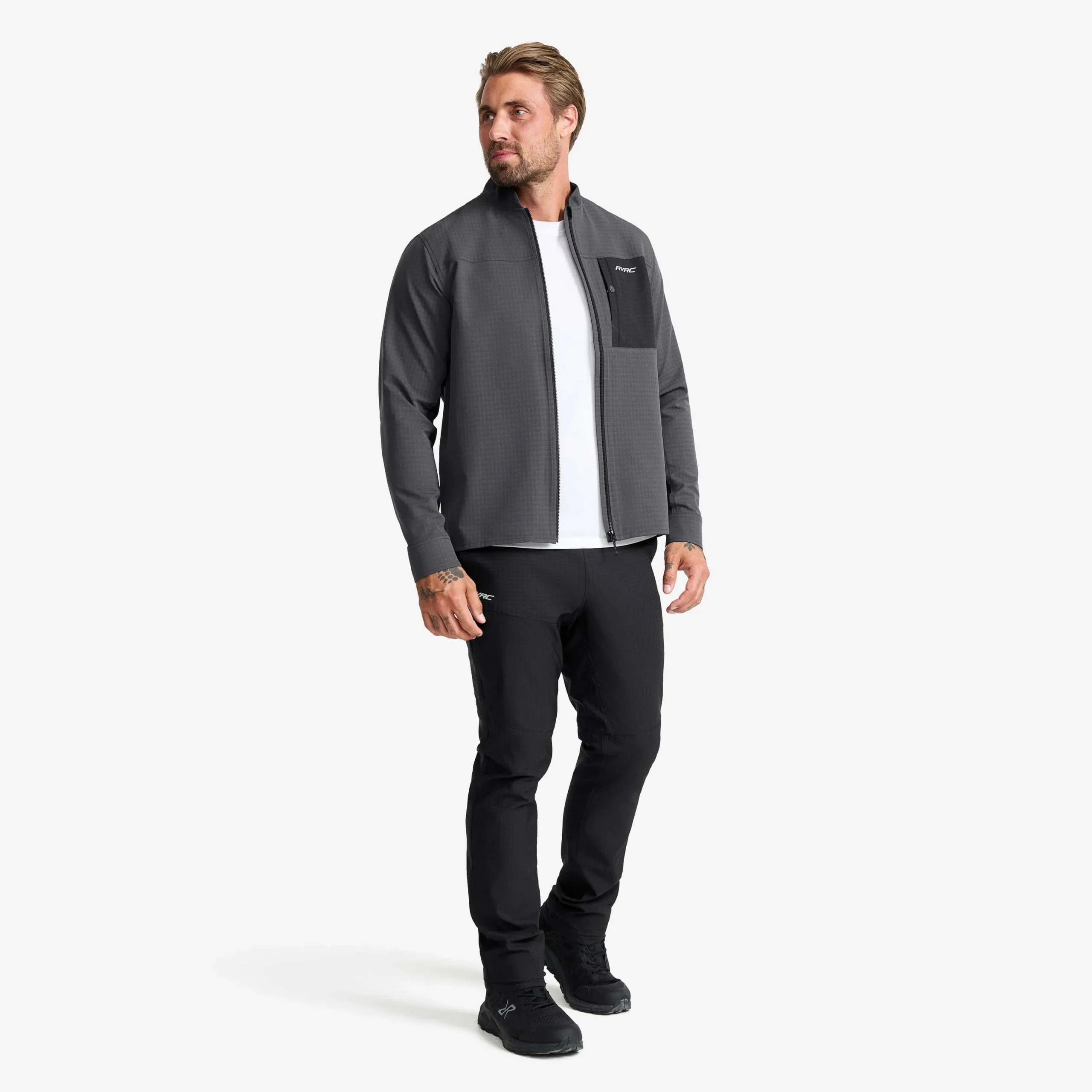Venture Wind Overshirt Herren Anthracite/Black