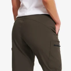 Verge Stretch Cargo Pants Damen Moss Gray