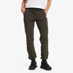 Verge Stretch Cargo Pants Damen Moss Gray