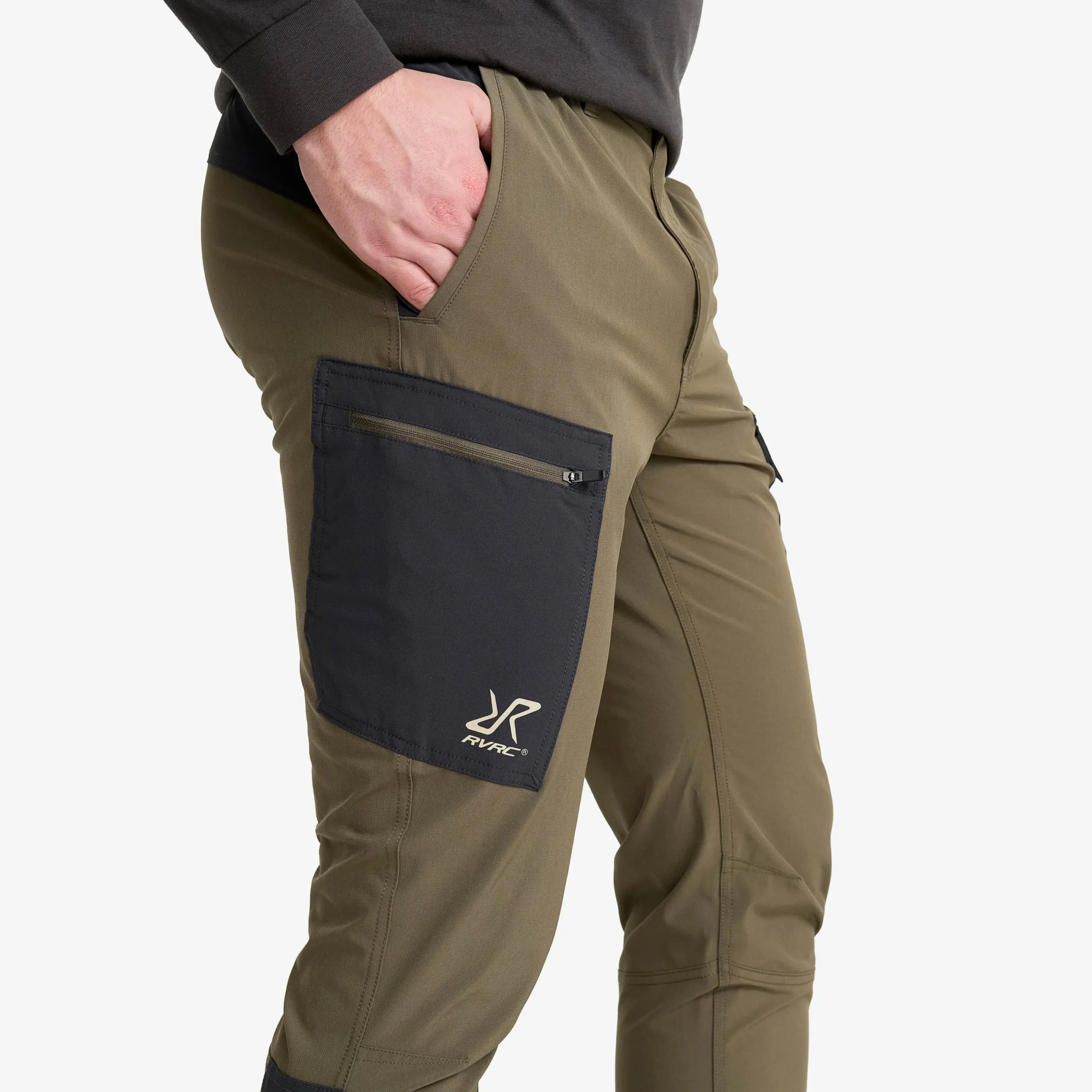 Verge Stretch Cargo Pants Herren Light Moss Gray/Anthracite