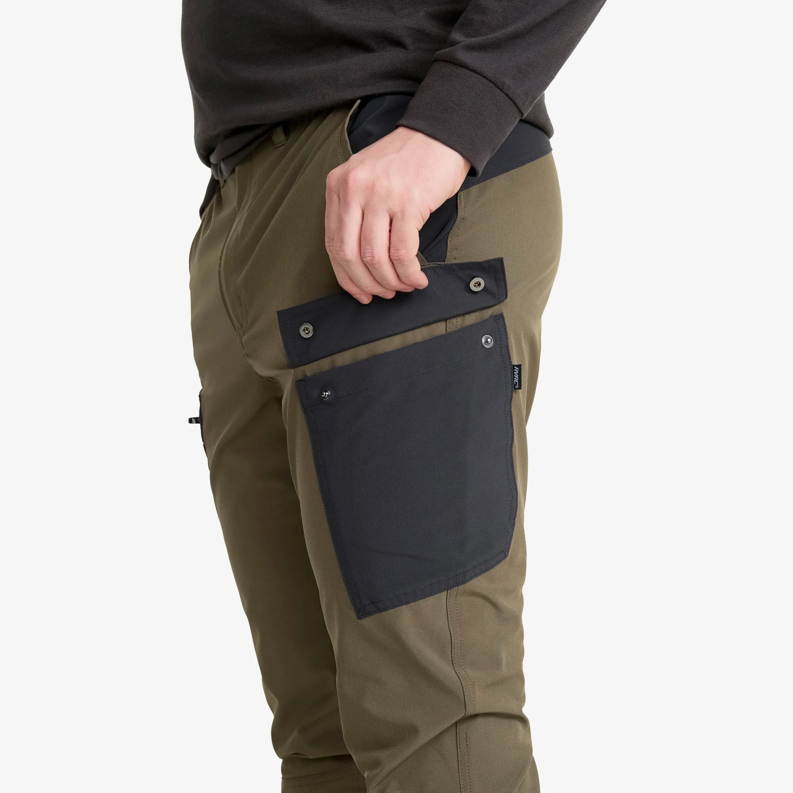 Verge Stretch Cargo Pants Herren Light Moss Gray/Anthracite