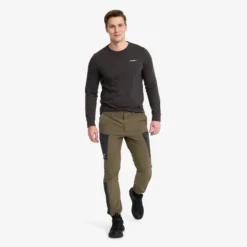 Verge Stretch Cargo Pants Herren Light Moss Gray/Anthracite