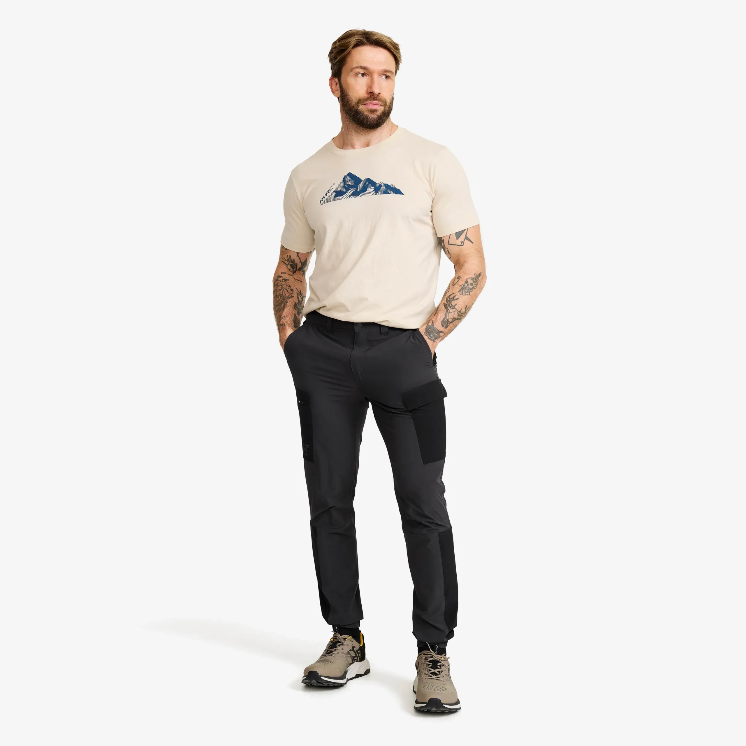 Verge Stretch Cargo Pants Herren Anthracite/Black