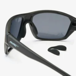 Virgo Polarized Sports Sunglasses Black/Smoke Grey