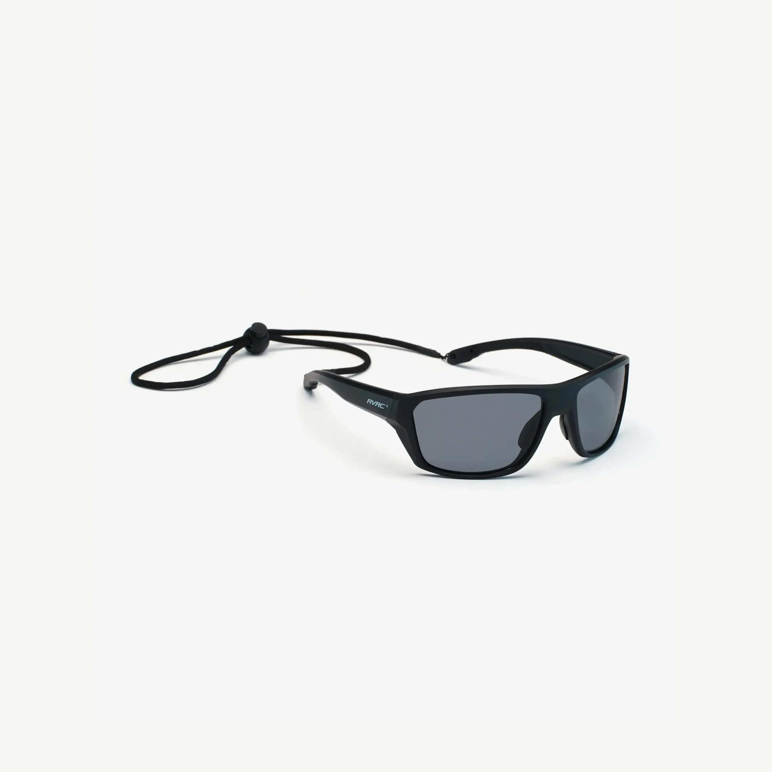 Virgo Polarized Sports Sunglasses Black/Smoke Grey