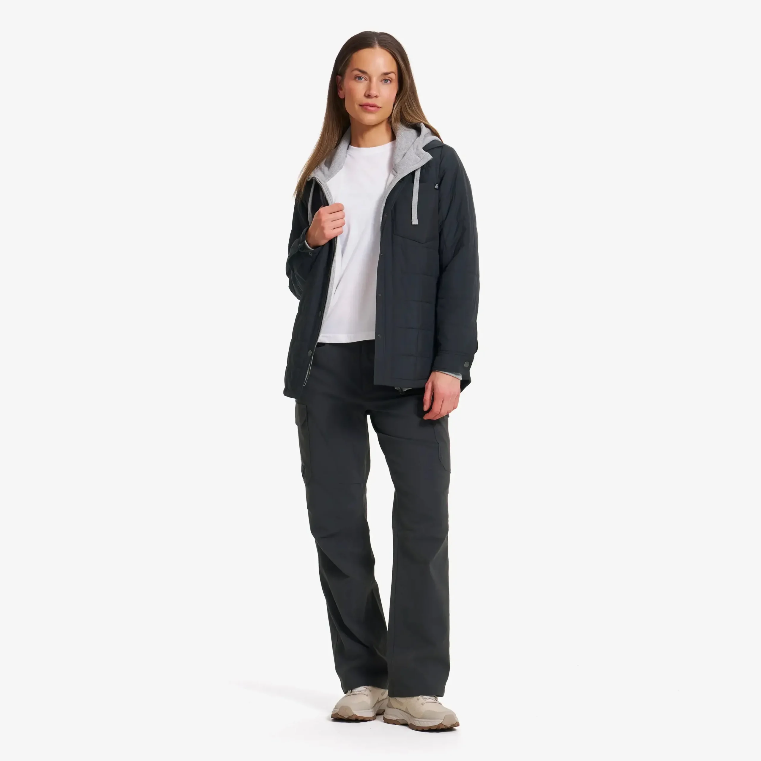Vista Outdoor Cargo Pants Damen Anthracite