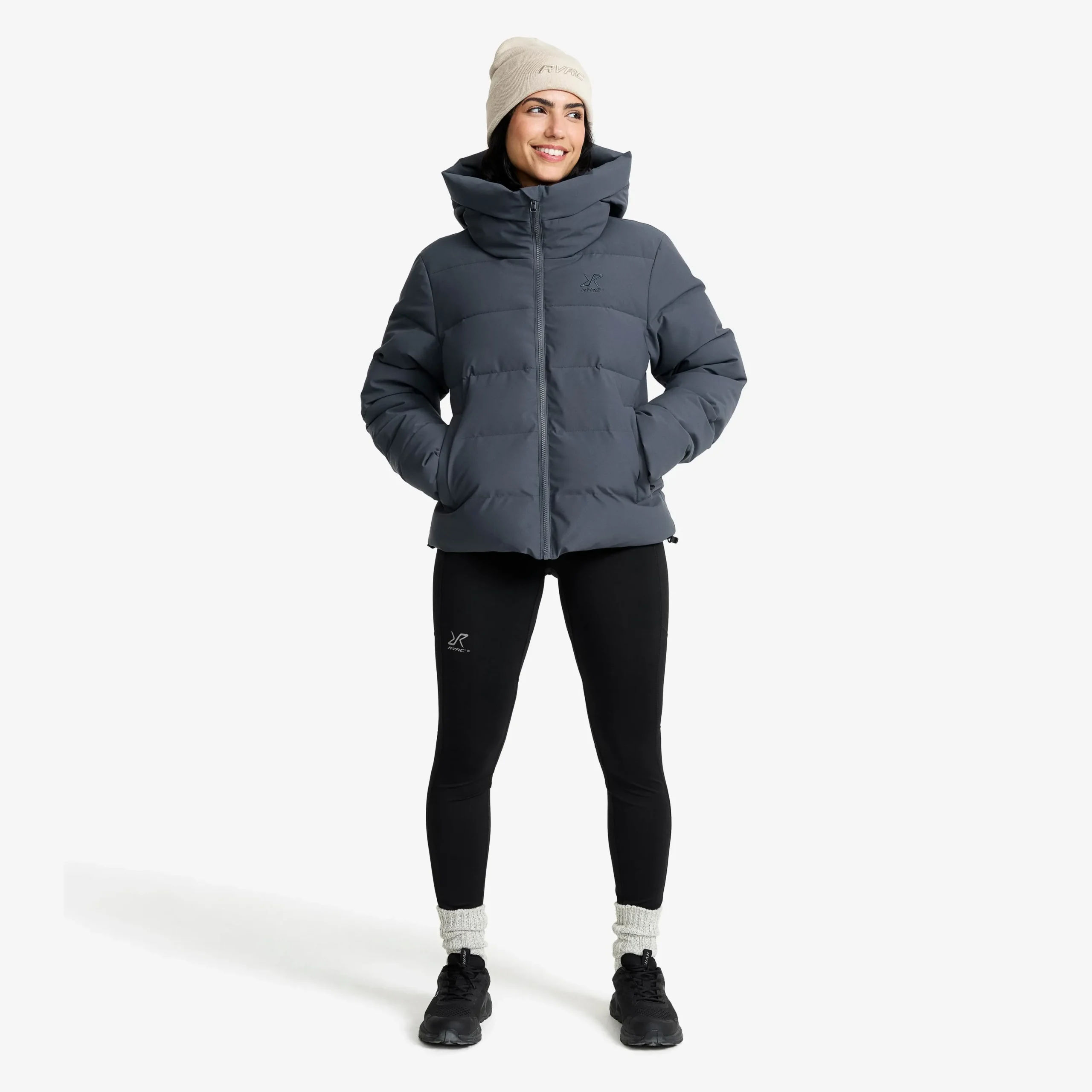 Voight Puffer Jacket Damen India Ink