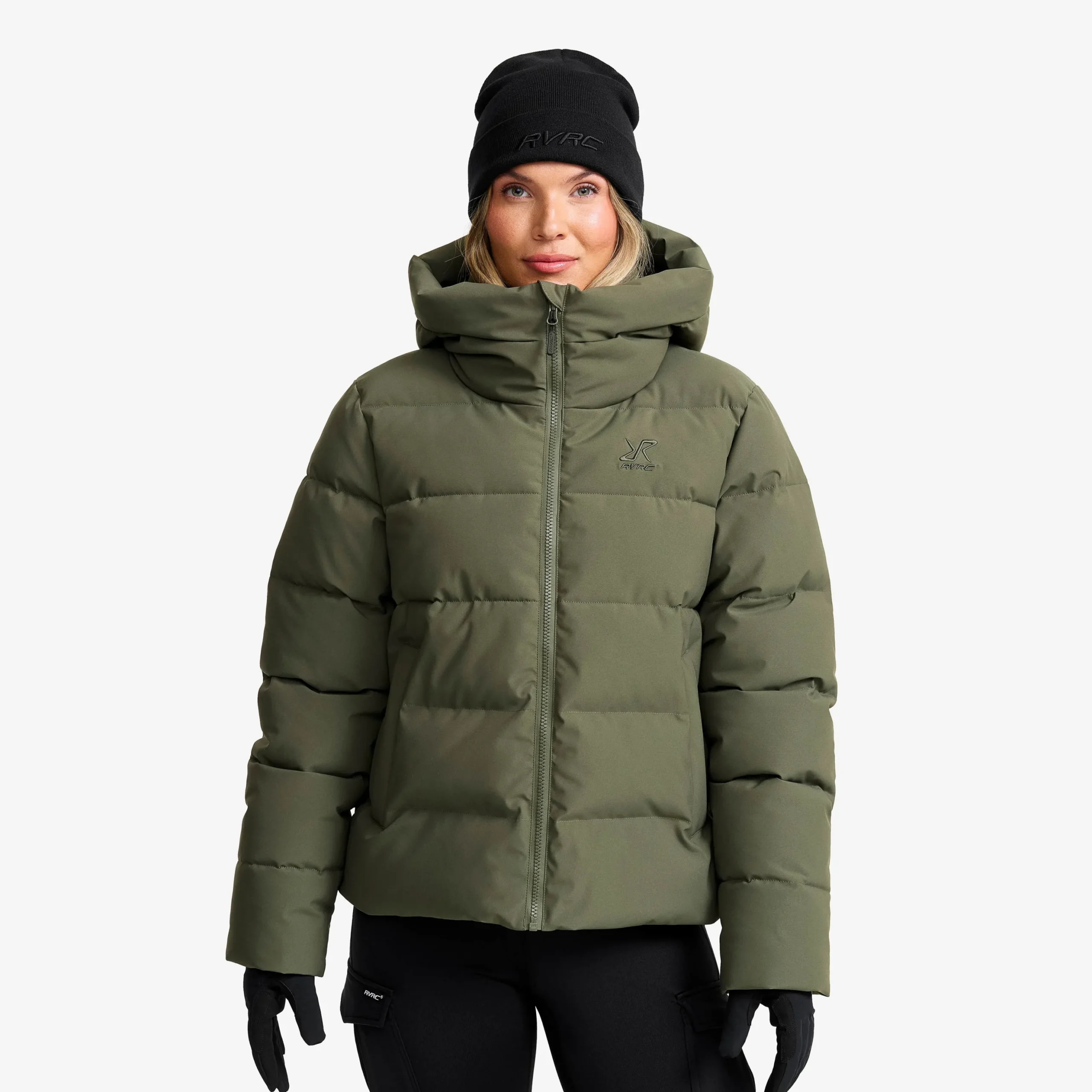 Voight Puffer Jacket Damen Kambaba Green
