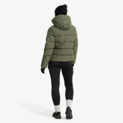 Voight Puffer Jacket Damen Kambaba Green